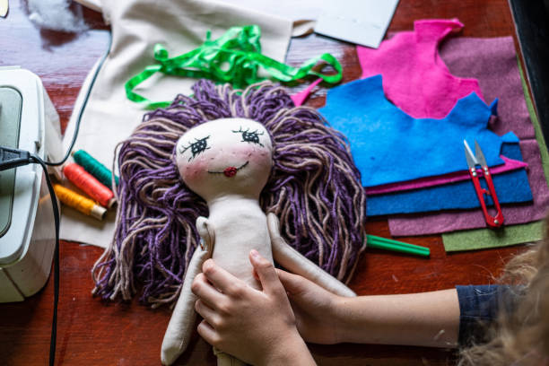 Muñecas textiles para niños